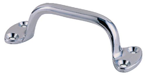 6" Handle, Chrome/Zinc, 2/Card"