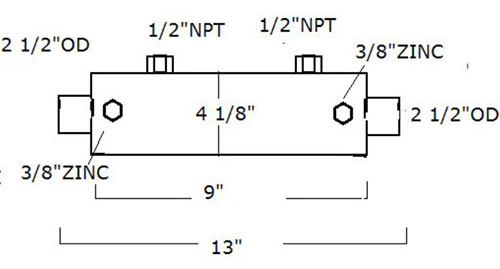 Fuel Cooler MPC-134-3741-Caterpillar-134-3741