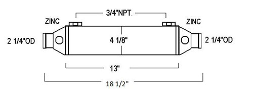 Replacement Oil Cooler MPC-142-5703-Caterpillar-142-5703