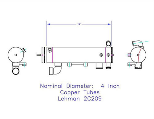 Replacement Oil Cooler MPC-2C209-Lehman