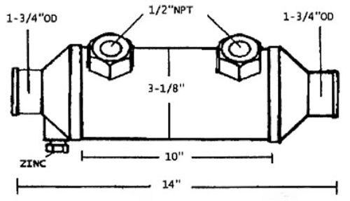 Replacement Oil Cooler MPC-3912146-Cummins-3912146