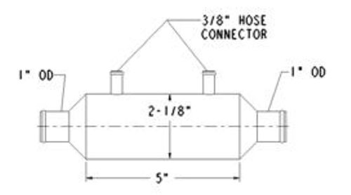 Replacement Oil Cooler MPC-99356A1-Mercruiser-99356A1