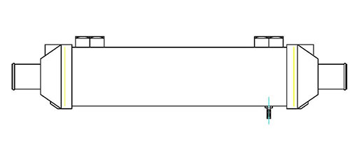 Replacement Oil Cooler MPC-TD-5114A-Twin Disc-5114A