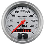 Autometer 100 MPH GPS Speedometer 3-3/8"