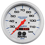 Autometer 100 MPH GPS Speedometer 3-3/8"