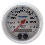 Autometer 100 MPH GPS Speedometer 3-3/8"