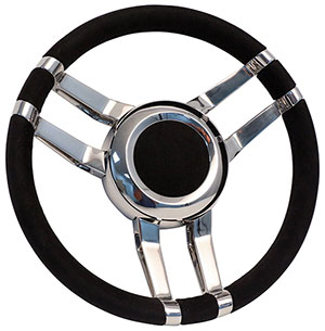 Black Alcantara, Black Stitching