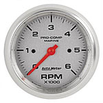 Autometer 3-3/8" 6000 RPM Pro-Comp Tachometer