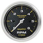 Autometer 4-5/8" 6000 RPM Pro-Comp Tachometer