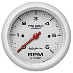 Autometer 3-3/8" 6000 RPM Pro-Comp Tachometer