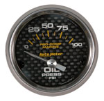 Autometer 2-5/8" Electric 0-100 PSI Oil Pressure