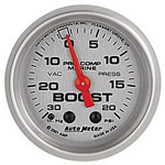 Mechanical Boost / Vacuum Gauge 20 lb.