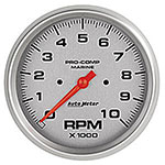 5" Autometer 10000 RPM Tachometer Gauge - Custom Colored Rim