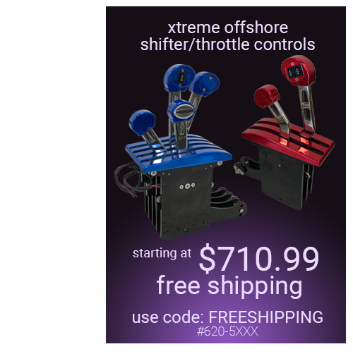 Stiletto Side Mount Shifter/Throttle Control